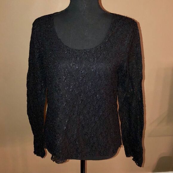 Lacy Blouse long sleeve NWT - Picture 1 of 4